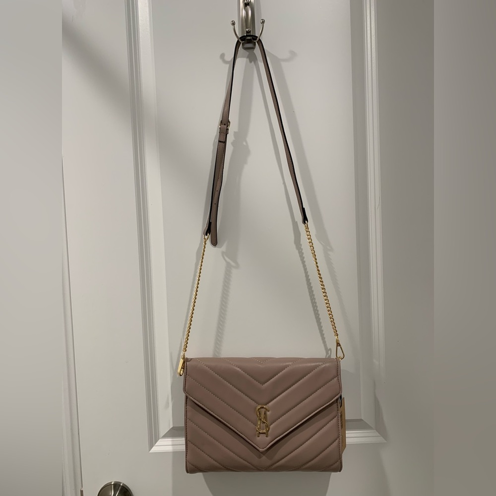 STEVE MADDEN Taupe Crossbody Bag